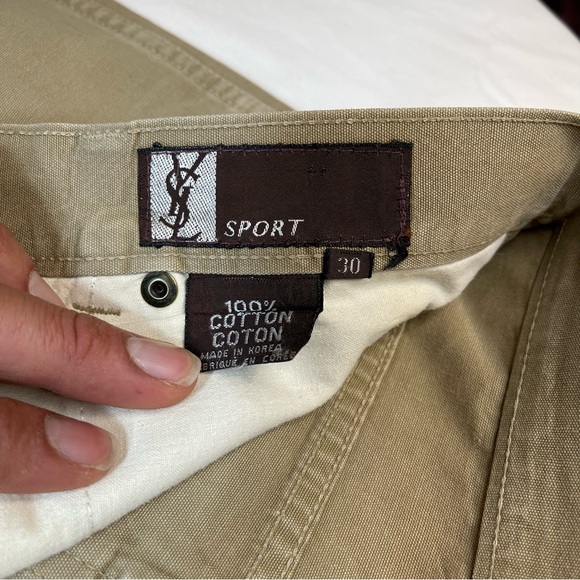✨3xHOST PICK✨Yves Saint Laurent Sport Chinos - Picture 3 of 8